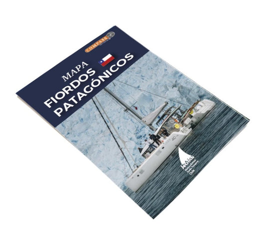 Mapa Fiordos Patagónicos - Fjords of Patagonia Exploration Map