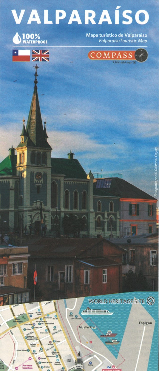Valparaiso : Mapa turistica de Valparaiso = Valparaiso : Valparaiso Touristic map