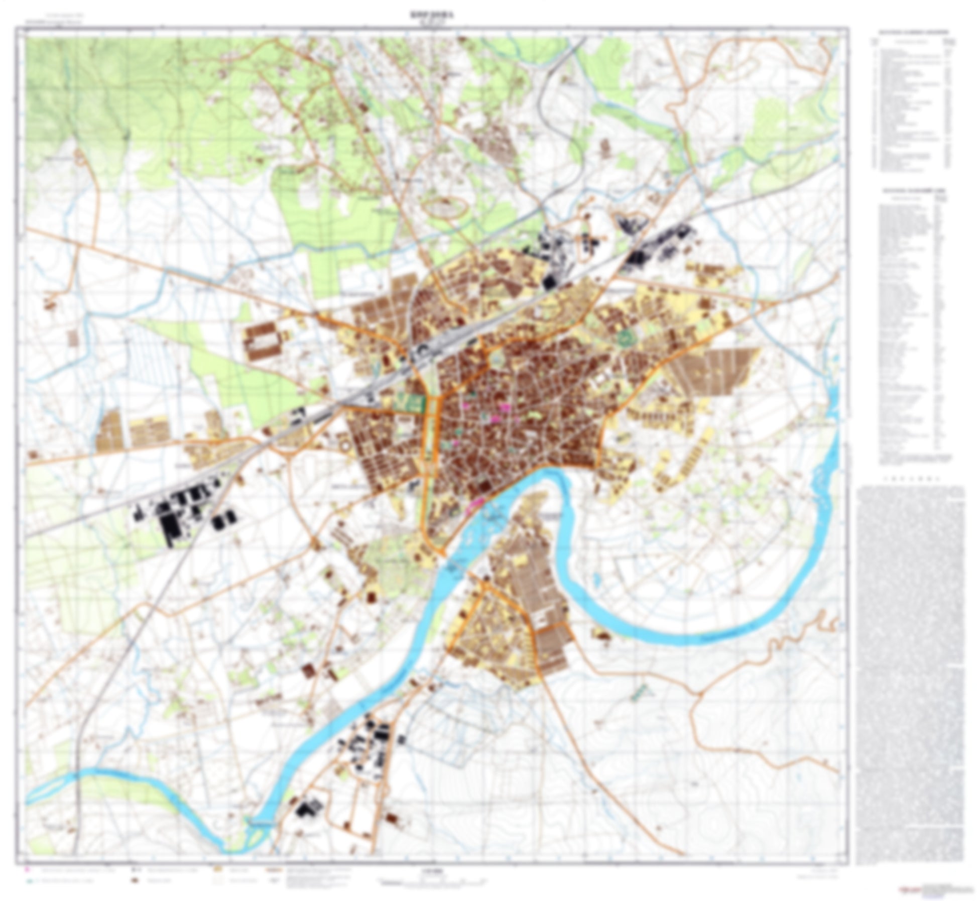 Cordoba (Argentina) - Soviet Military City Plans