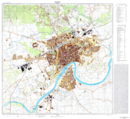 Cordoba (Argentina) - Soviet Military City Plans