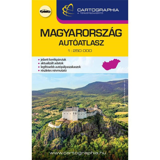 Hungary, Road Atlas