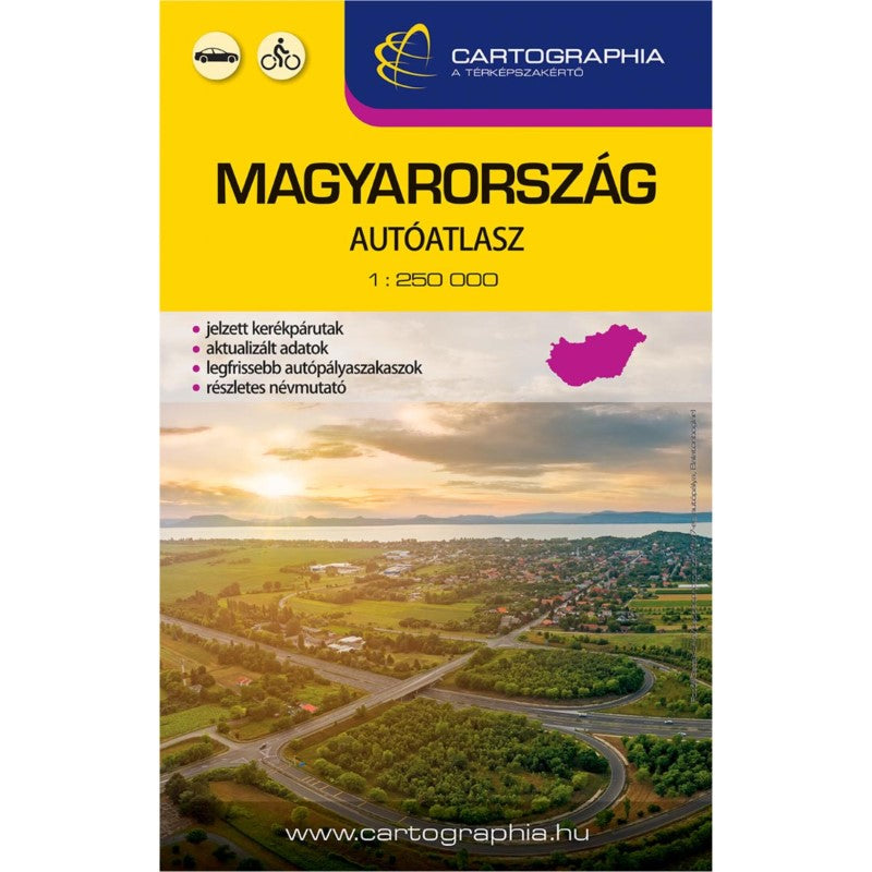 Hungary, Road Atlas