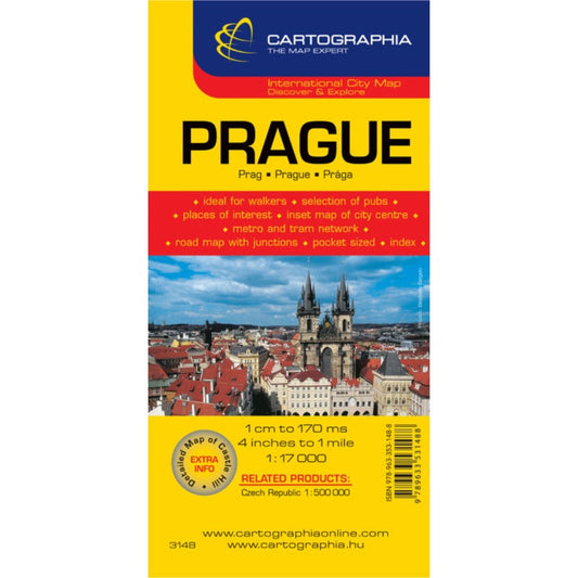 PRAGUE city map