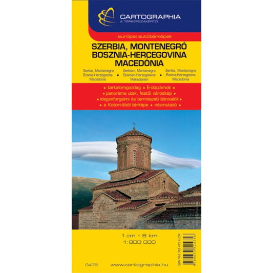 SERBIA, MONTENEGRO, BOSNIA-HERZEGOVINA road map