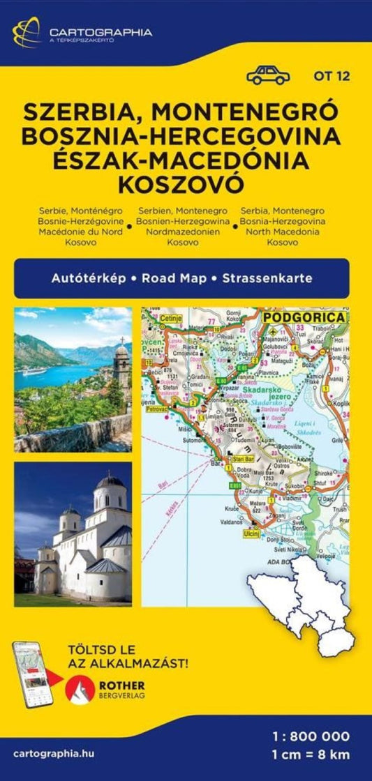 SERBIA, MONTENEGRO, BOSNIA-HERZEGOVINA road map