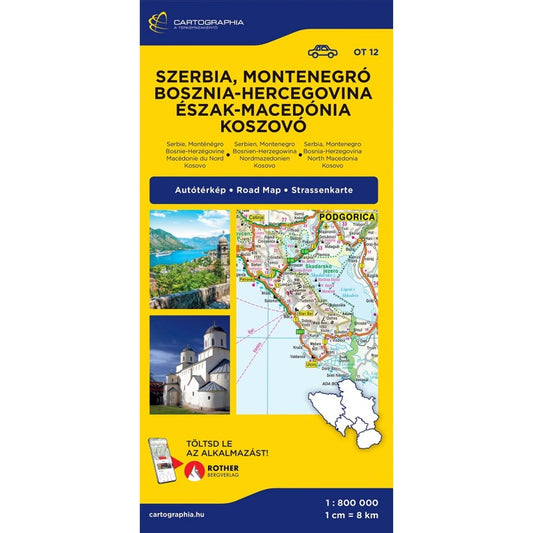 Serbia, Montenegro, Bosnia and Herzegovina, North Macedonia, Kosovo Road Map