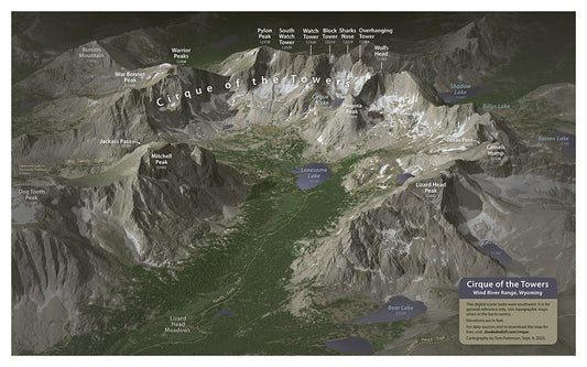 Cirque of the Towers - Paper