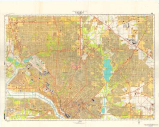 Dallas, TX 1 (USA) - Soviet Military City Plans