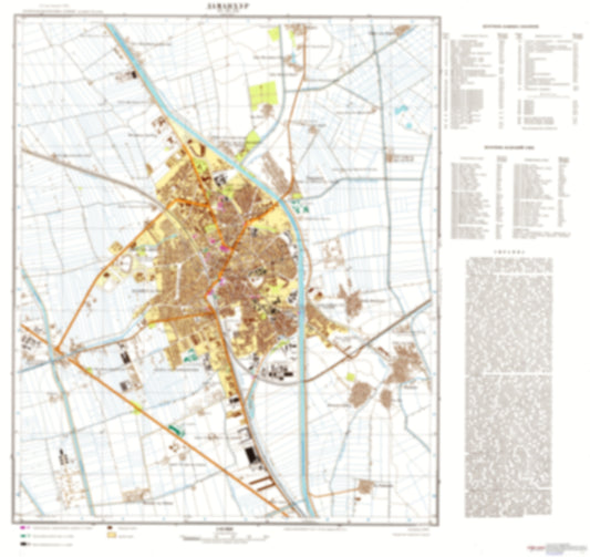 Damanhur (Egypt) - Soviet Military City Plans