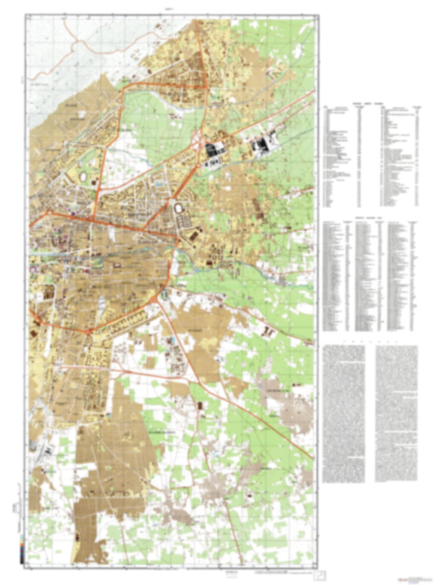 Damascus 2 (Syria) - Soviet Military City Plans