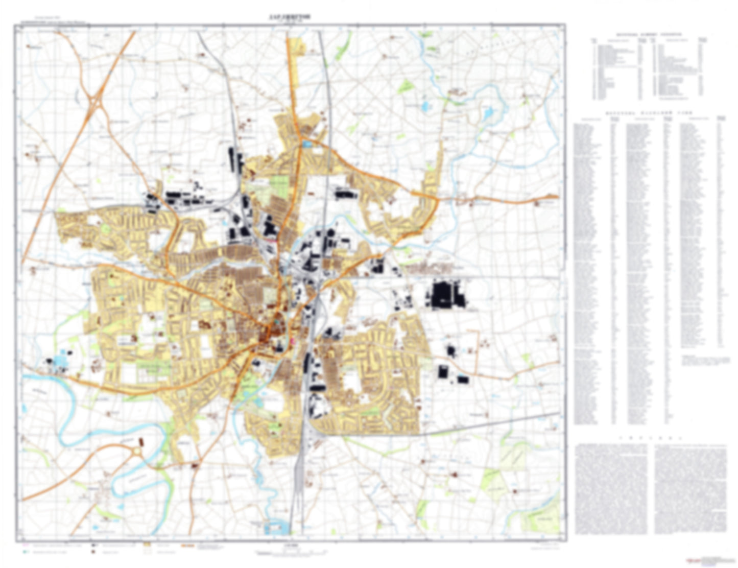 Darlington (UK) - Soviet Military City Plans
