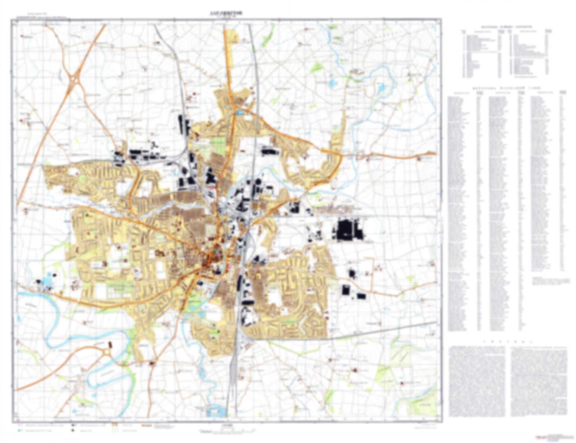 Darlington (UK) - Soviet Military City Plans