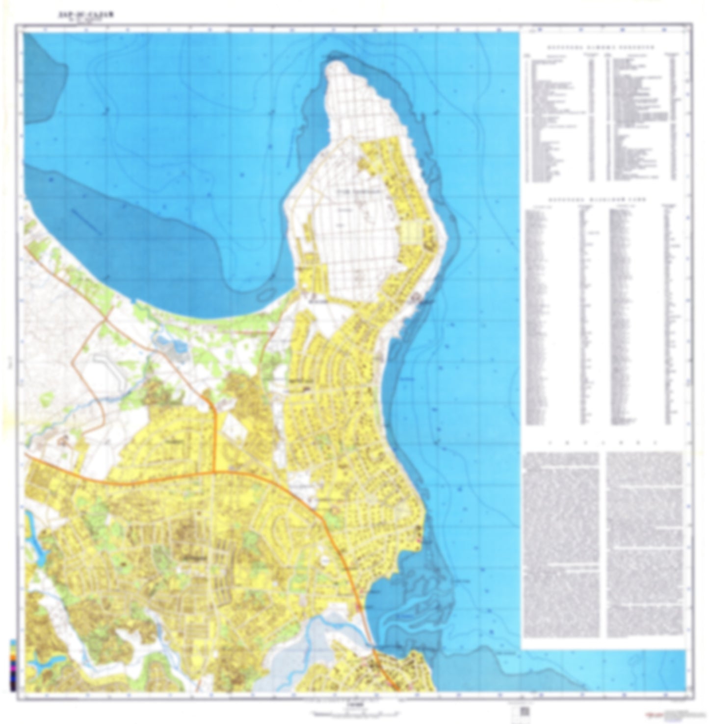 Dar Es Salaam 2 (Tanzania) - Soviet Military City Plans