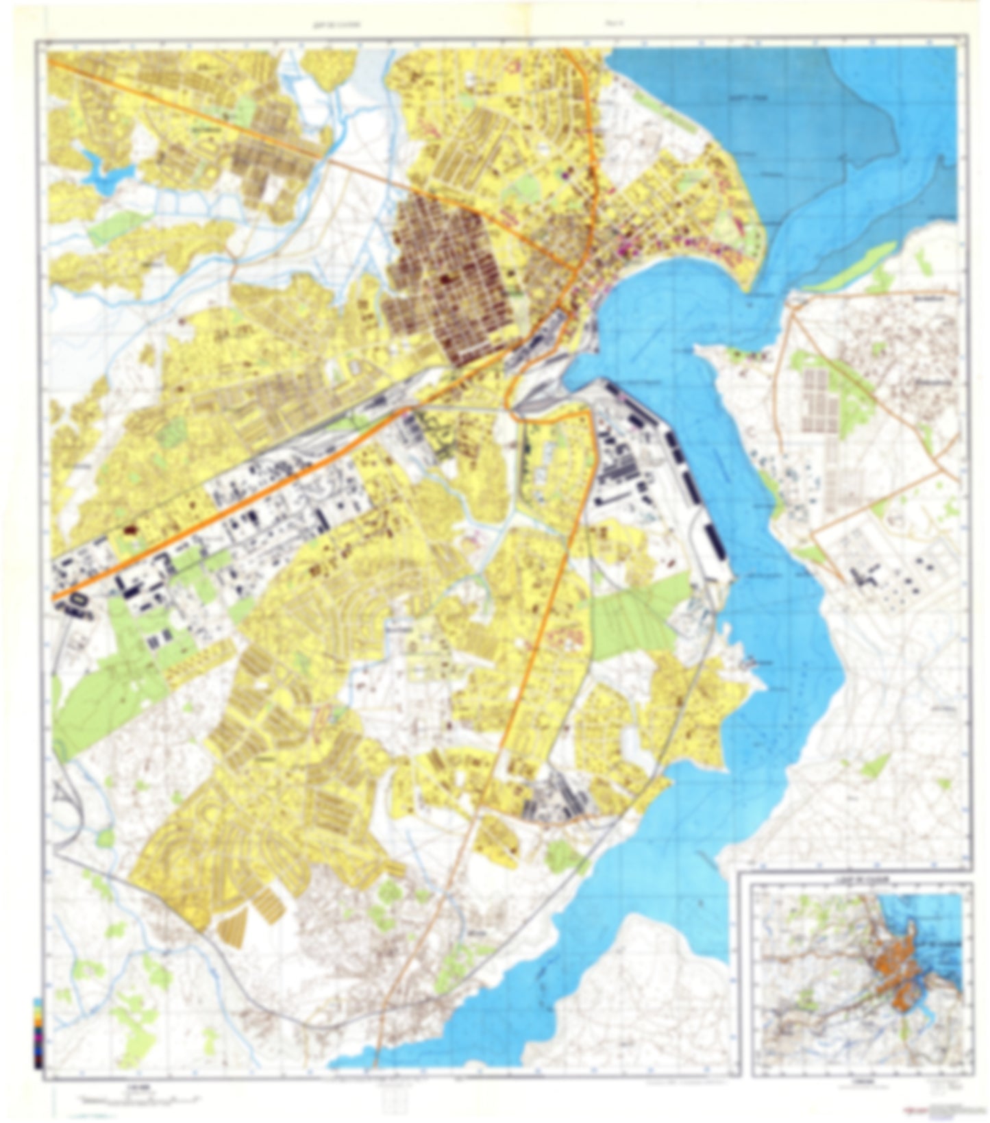 Dar Es Salaam 4 (Tanzania) - Soviet Military City Plans