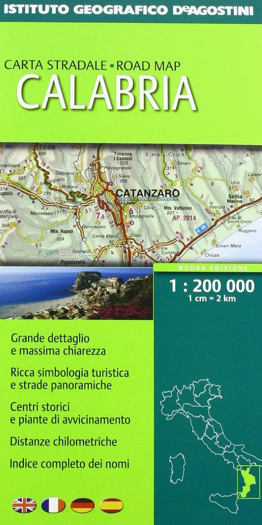 Calabria, Road Map
