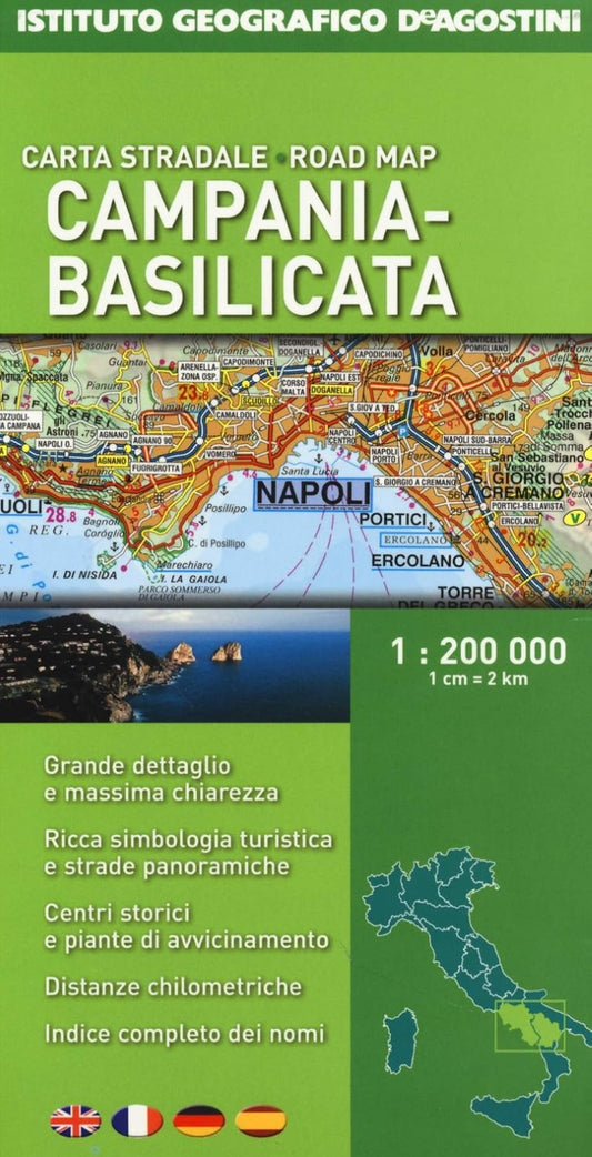 Campania-Basilicata, Road Map