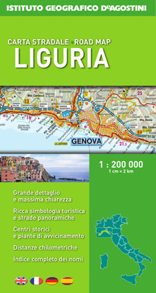 Liguria, Road Map