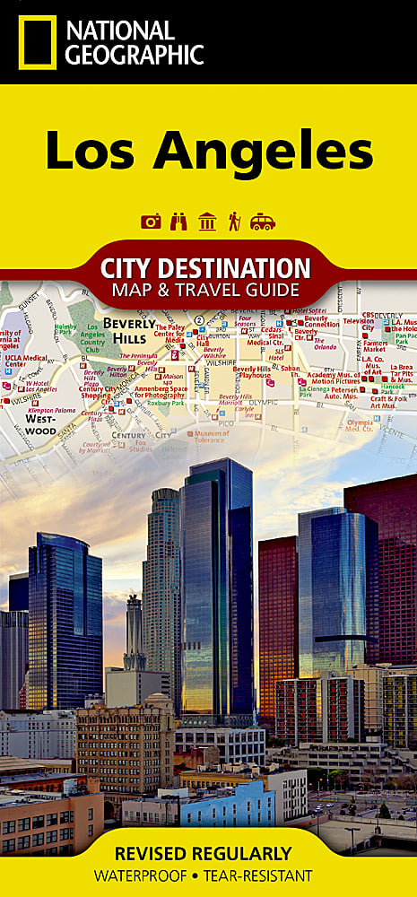 Los Angeles, California Destination Map