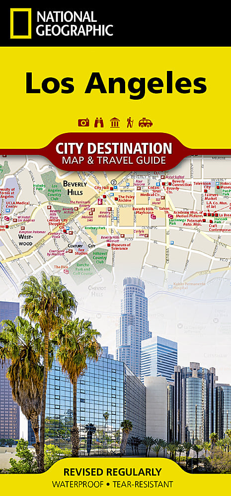 Los Angeles, California Destination Map