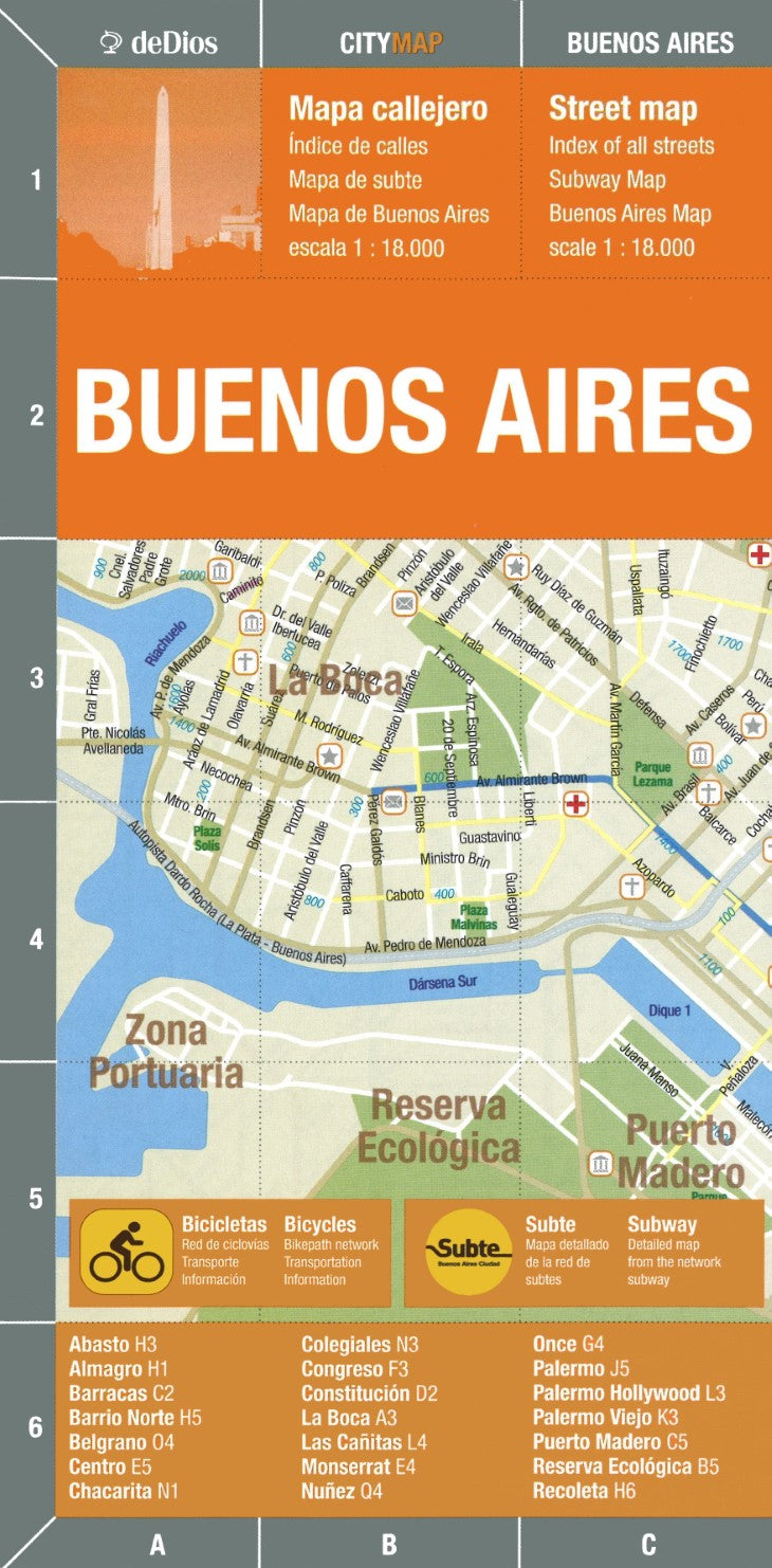 Buenos Aires City Map