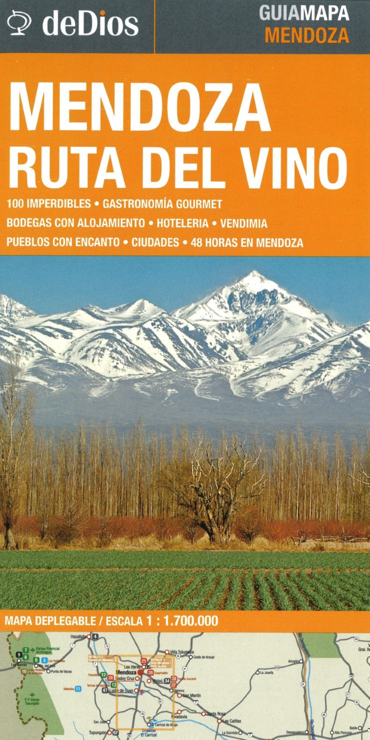 Mendoza : Ruta Del Vino : Guidemap
