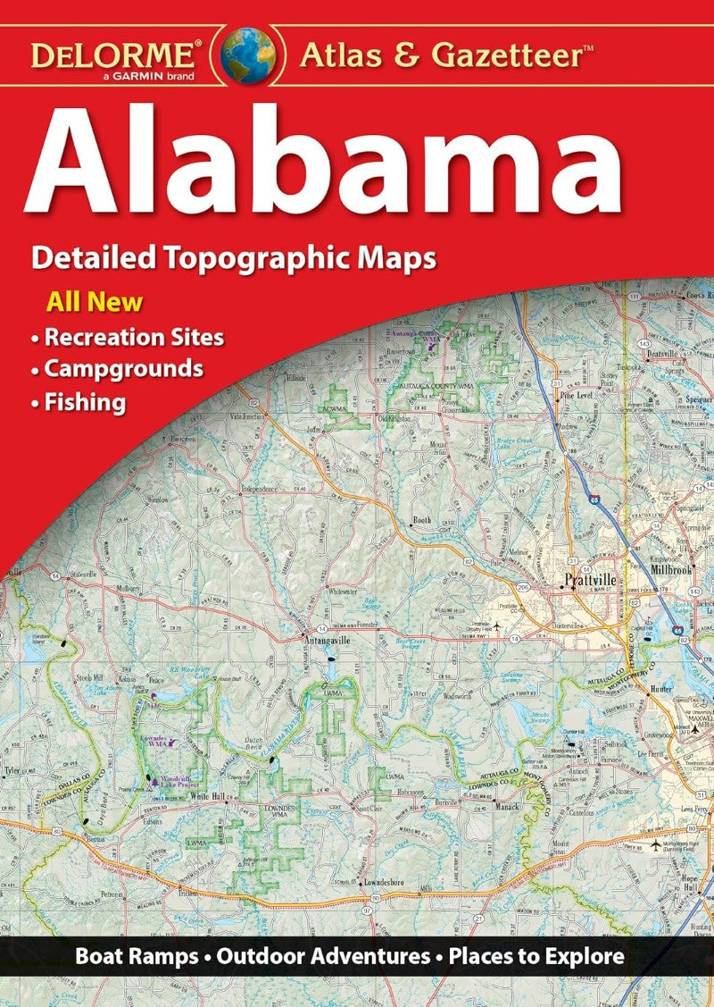 Alabama : atlas & gazetteer