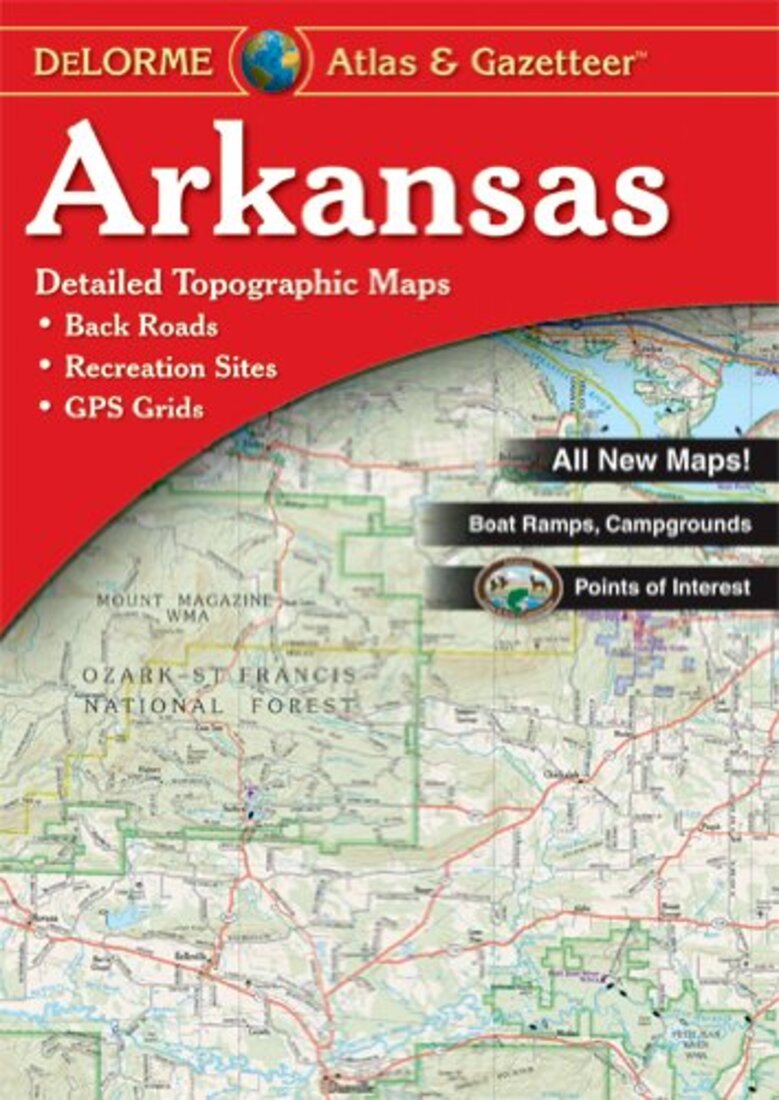 Arkansas : atlas & gazetteer