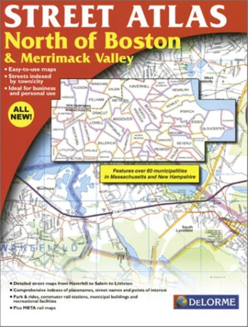 North of Boston & Merrimack Valley Street atlas