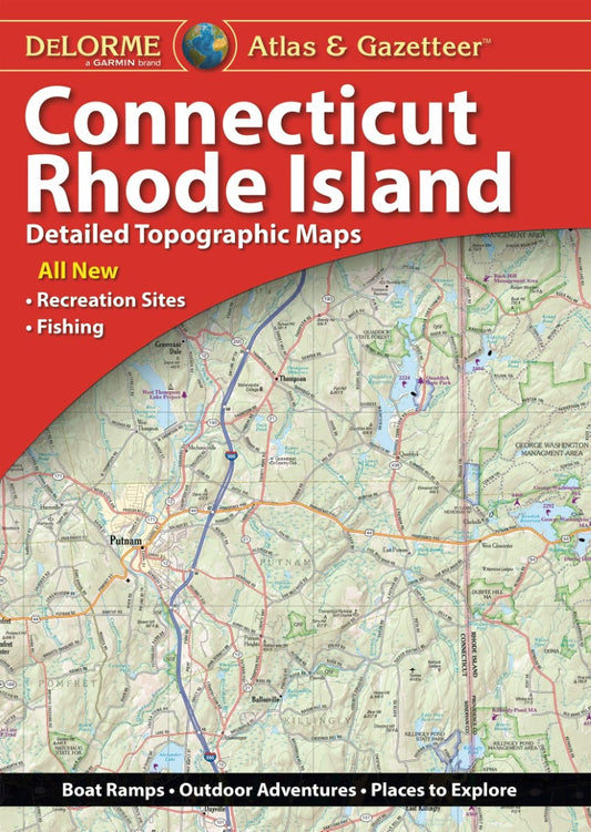 Connecticut and Rhode Island Atlas and Gazetteer