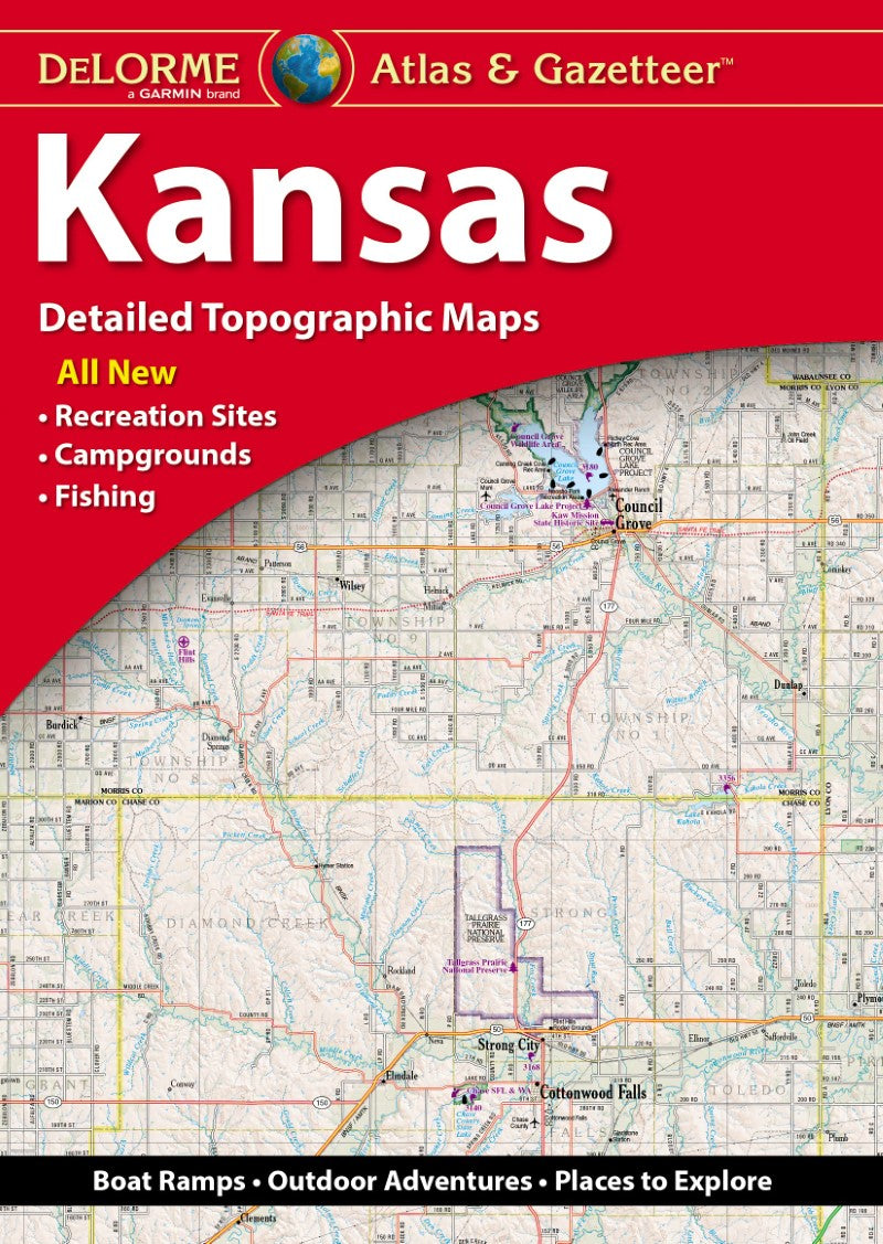 Kansas, Atlas and Gazetteer