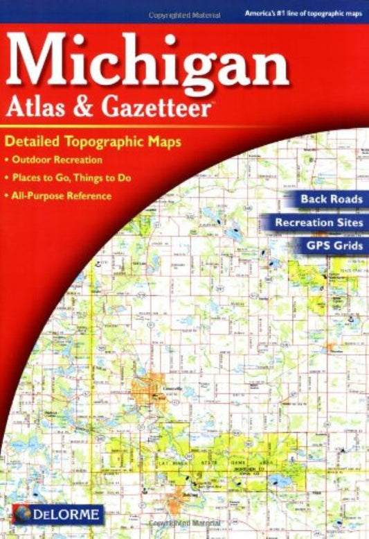 Michigan : atlas & gazetteer