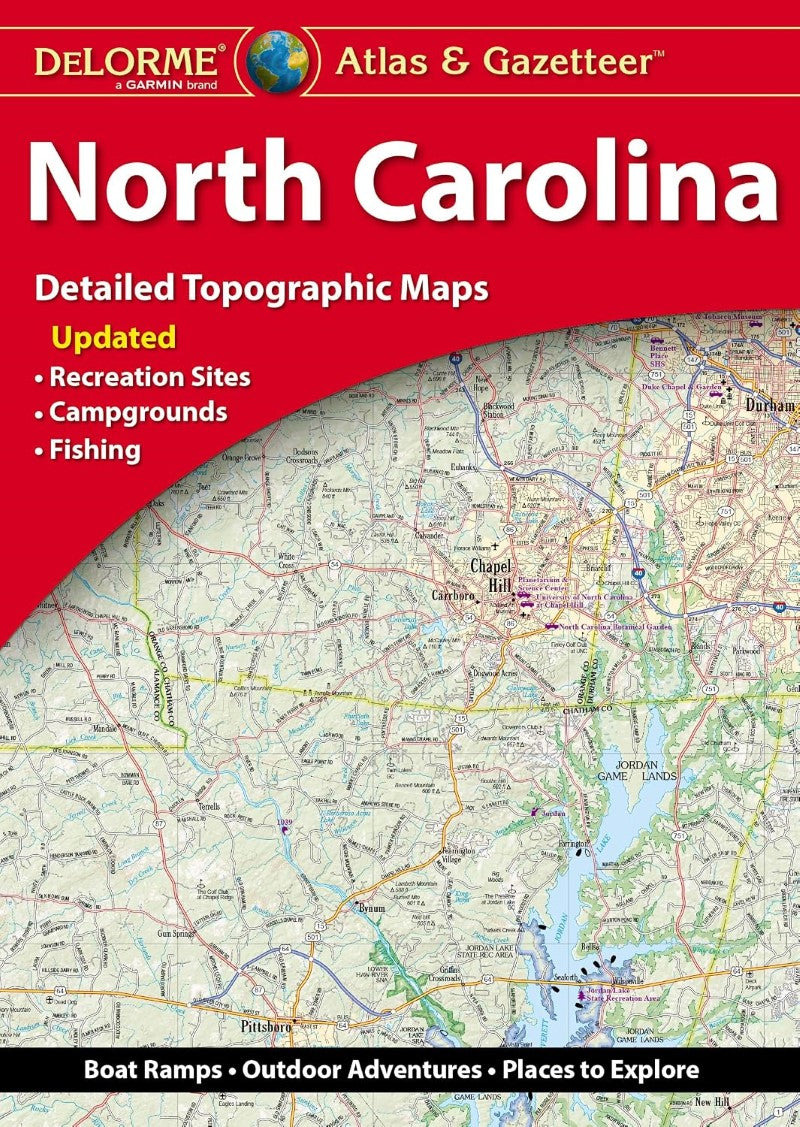 North Carolina Atlas and Gazetteer