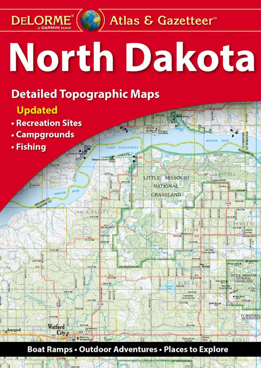 North Dakota Atlas and Gazetteer