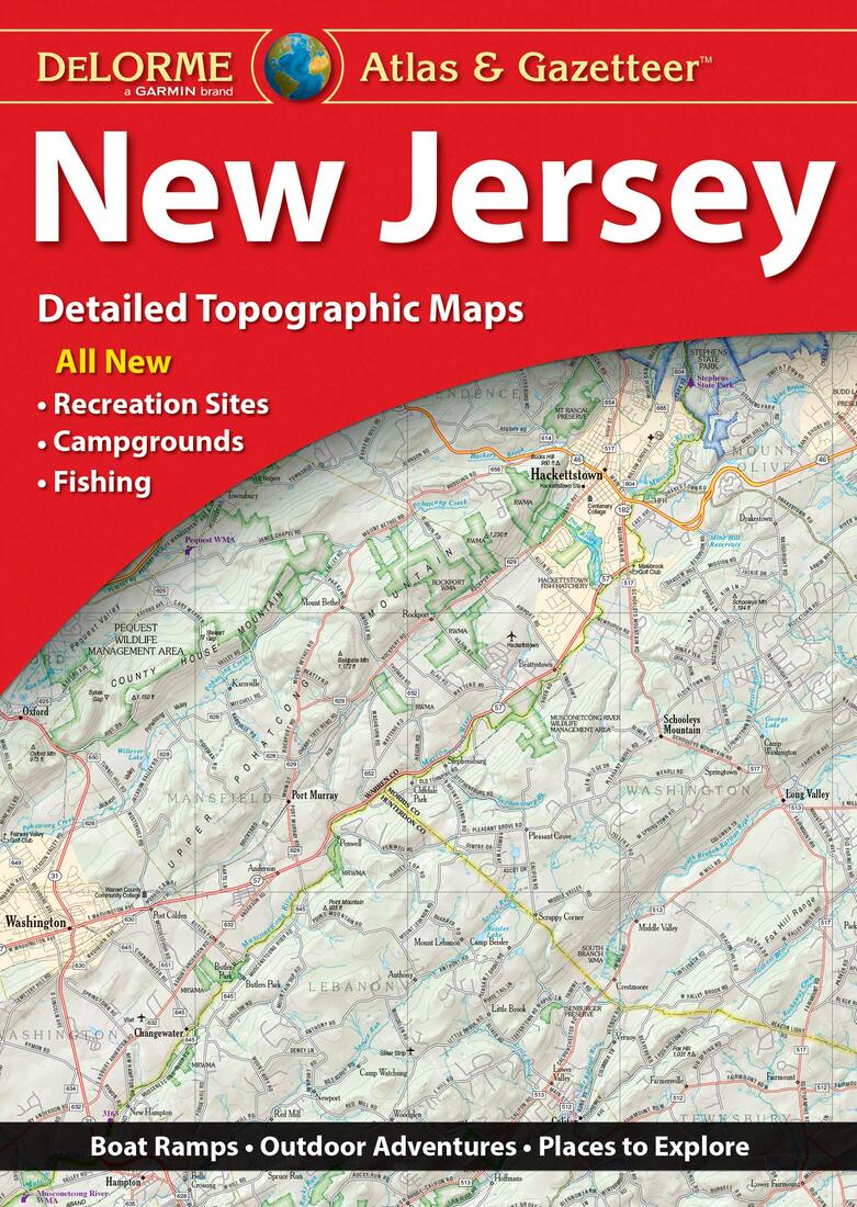 New Jersey Atlas and Gazetteer