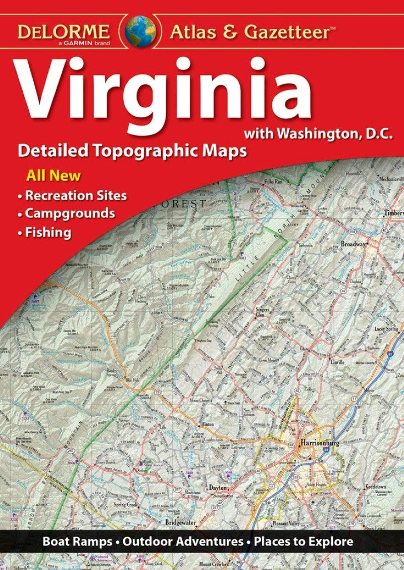 Virginia : atlas & gazetteer