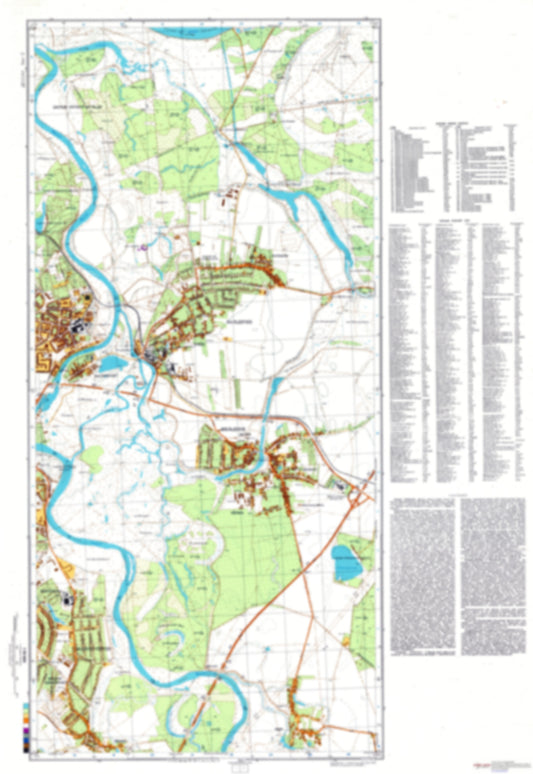 Dessau 2 (Germany) - Soviet Military City Plans