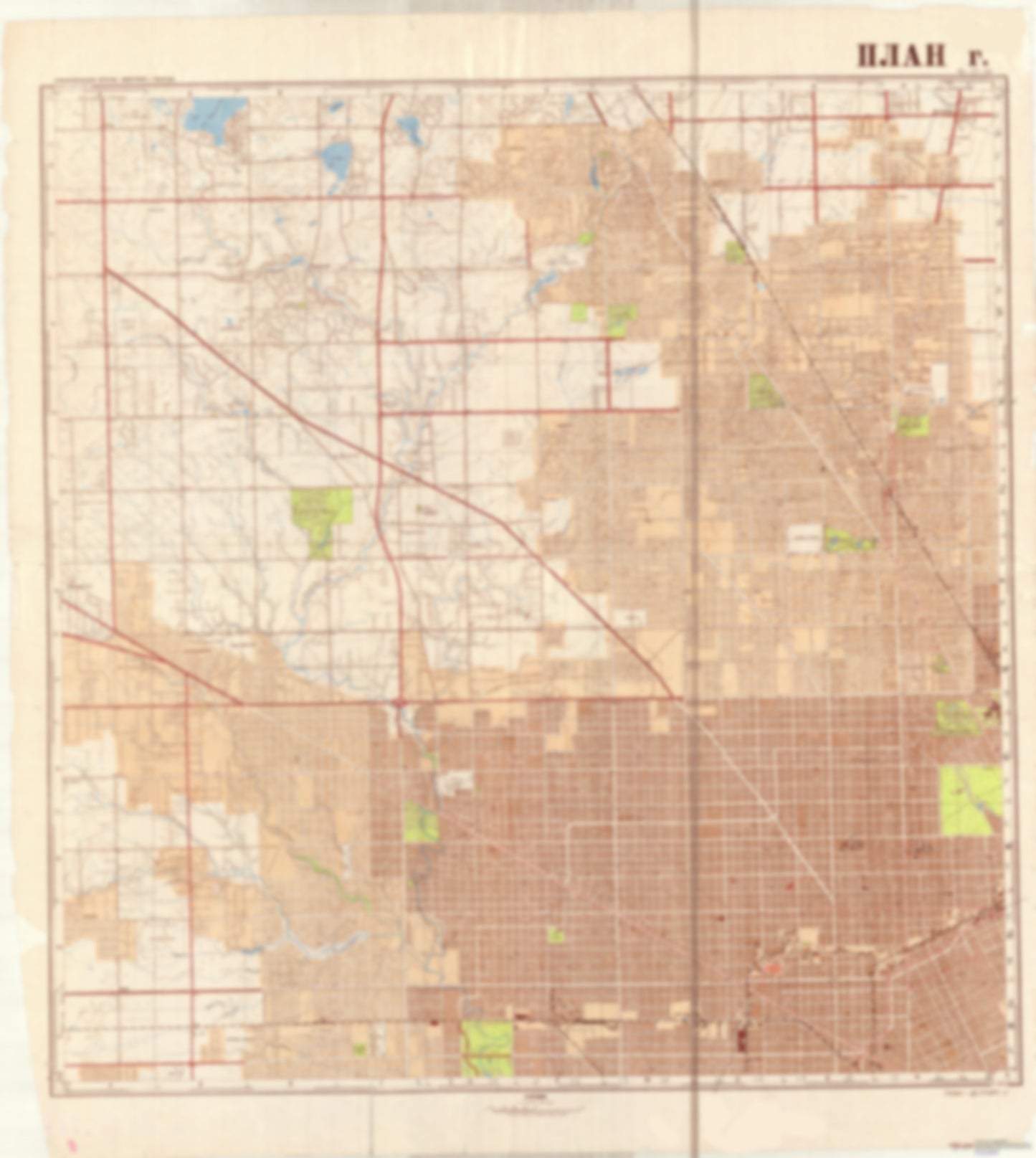 Detroit, MI 1 (USA) - Soviet Military City Plans