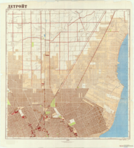 Detroit, MI 2 (USA) - Soviet Military City Plans