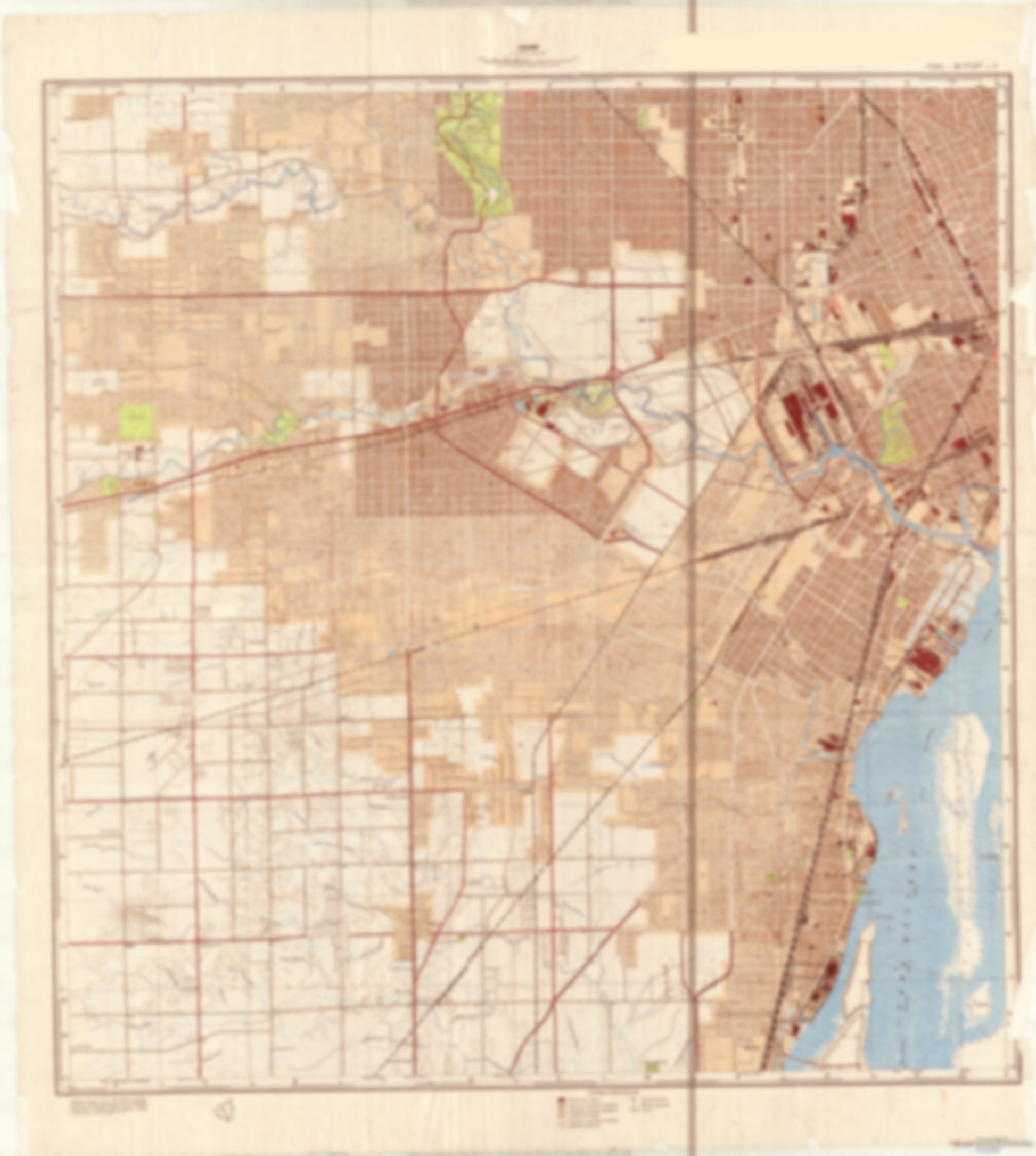 Detroit, MI 3 (USA) - Soviet Military City Plans