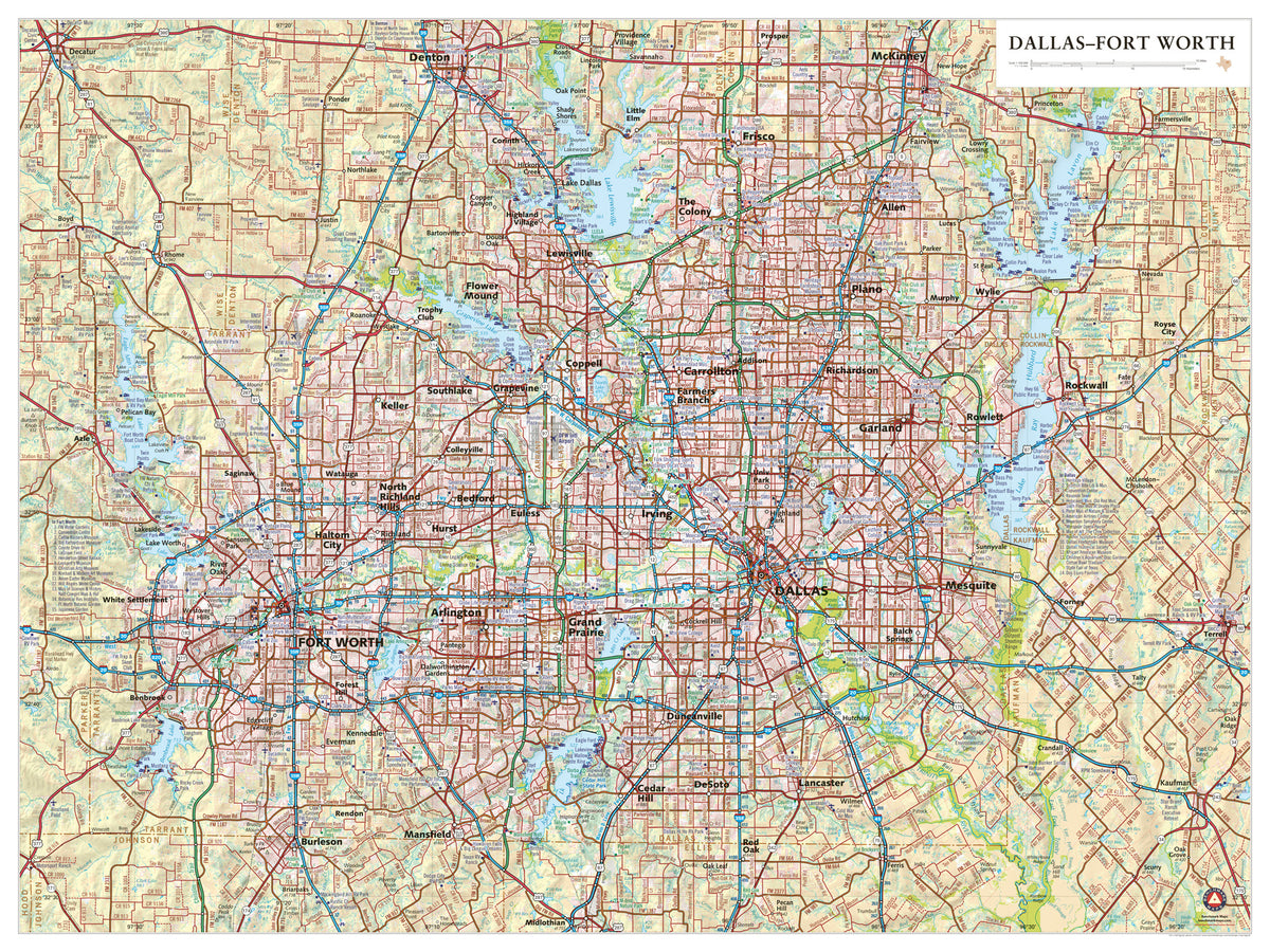 DFW map