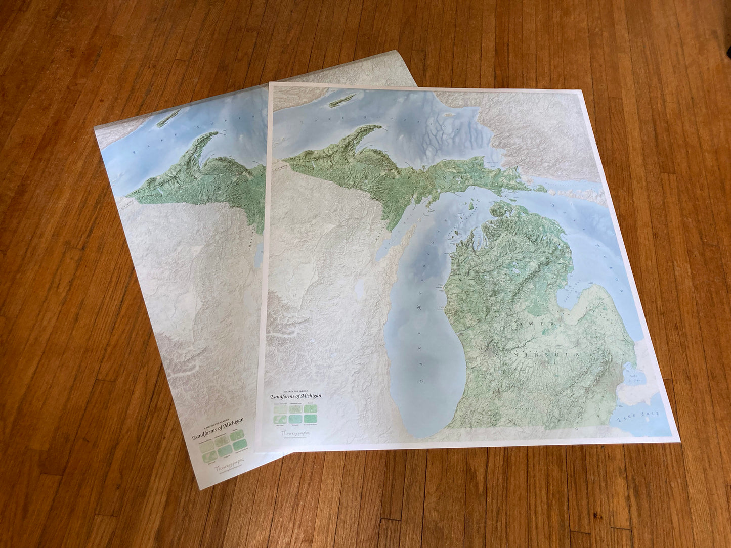 Landforms of Michigan