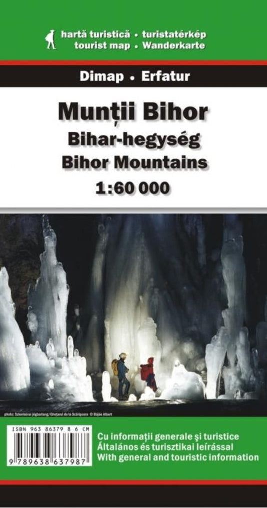 BIHOR MOUNTAINS tourist map