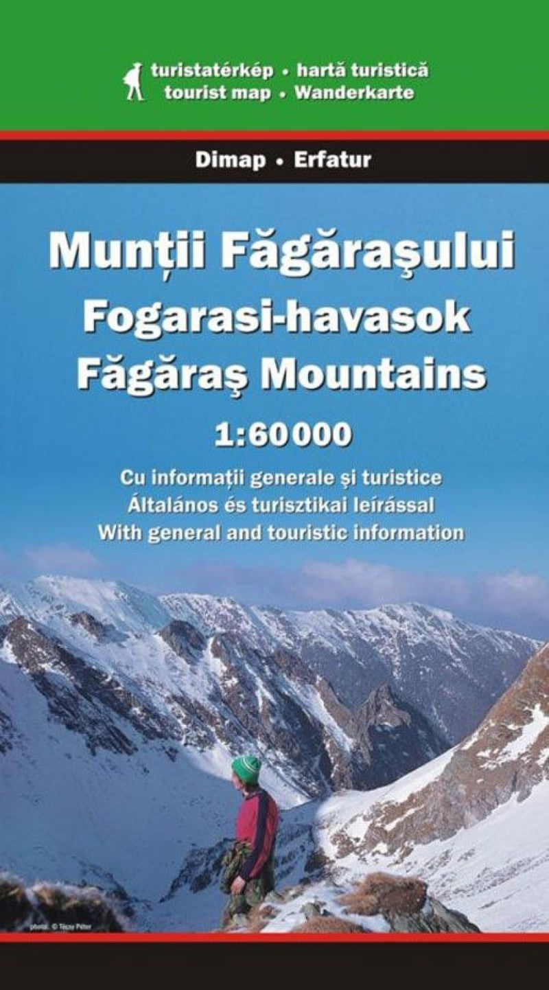 FAGARAS MOUNTAINS tourist map