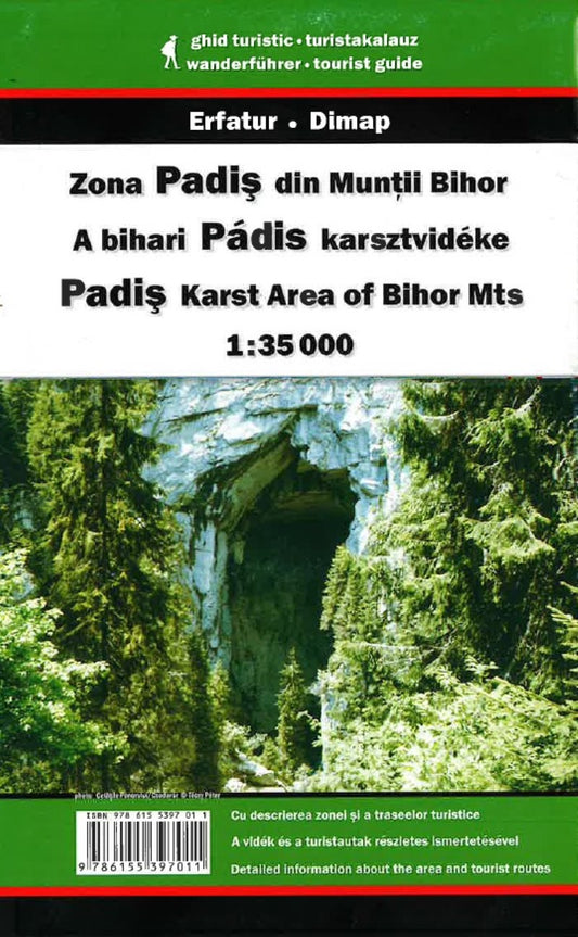 Padis hiking map