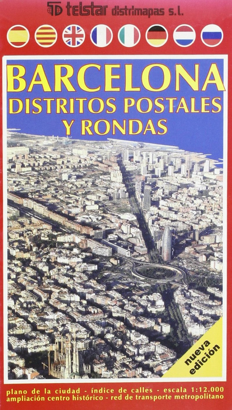 Barcelona : distritos postales y rondas