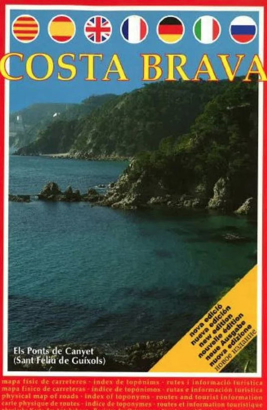 Costa Brava Regional Map