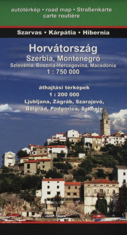 Northwestern Balkan States 1:750 000