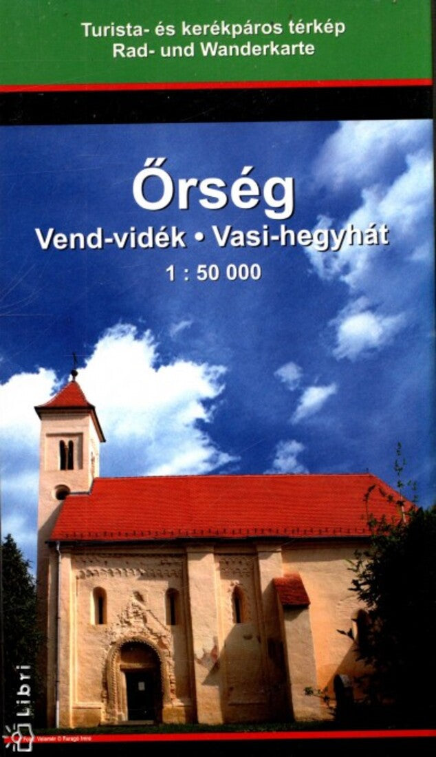 Orseg - Vend-videk - Vasi-hegyhat 1:50 000