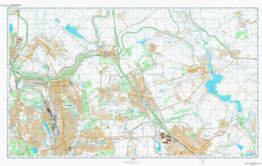 Donetsk 2 (Ukraine) - Soviet Military City Plans