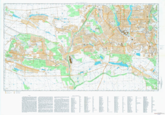 Donetsk 3 (Ukraine) - Soviet Military City Plans